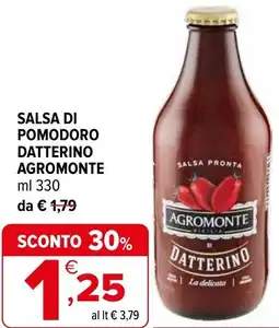Iperal Salsa di pomodoro datterino AGROMONTE offerta