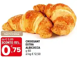 Iperal Croissant extra albicocca offerta