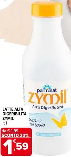Iperal Latte alta digeribilità ZYMIL offerta