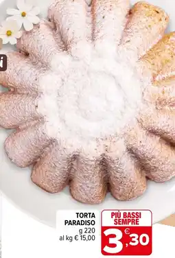 Iperal Torta paradiso offerta