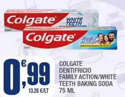 Splendidi e Splendenti Colgate dentifricio family action/white teeth baking soda offerta