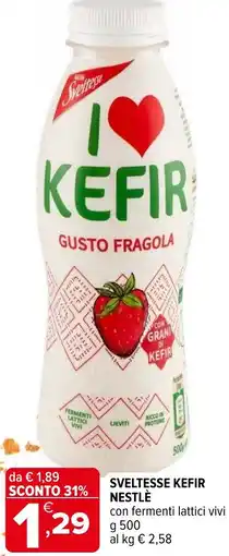 Iperal Sveltesse kefir NESTLÈ offerta