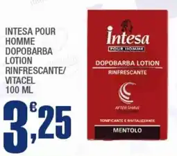 Splendidi e Splendenti Intesa pour homme dopobarba lotion rinfrescante/vitacel offerta