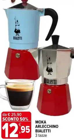 Iperal Moka arlecchino BIALETTI offerta