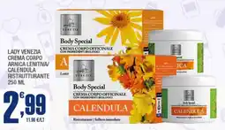 Splendidi e Splendenti Lady venezia crema corpo arnica lenitiva/ calendula ristrutturante offerta
