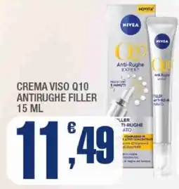Splendidi e Splendenti Nivea crema viso q10 antirughe filler offerta