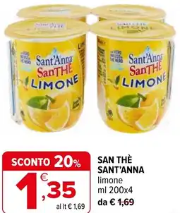 Iperal San thè SANT'ANNA offerta
