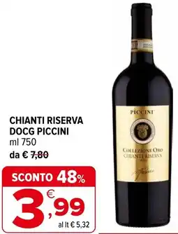 Iperal Chianti riserva docg PICCINI offerta