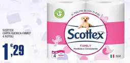 Splendidi e Splendenti Scottex carta igienica family offerta