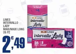 Splendidi e Splendenti Lines intervallo lady maxi/maxi long offerta