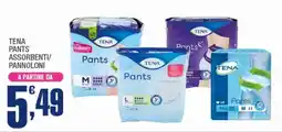 Splendidi e Splendenti Tena pants assorbenti/ pannoloni offerta