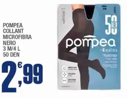 Splendidi e Splendenti Pompea collant microfibra nero 3 m/4 l 50 den offerta