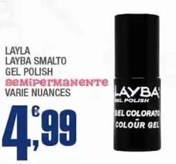 Splendidi e Splendenti Layla layba smalto gel polish semipermanente offerta