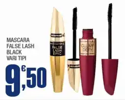 Splendidi e Splendenti Max factor X Mascara false lash black offerta
