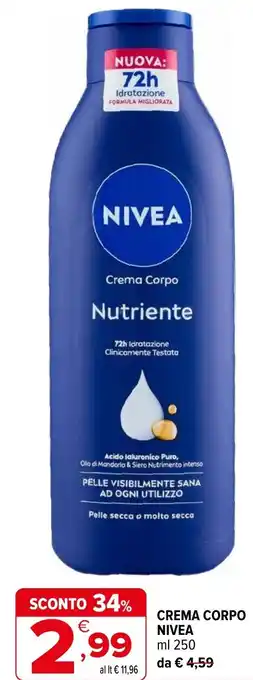 Iperal Crema corpo NIVEA offerta