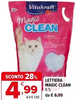 Iperal Lettiera MAGIC CLEAN offerta