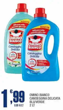 Splendidi e Splendenti Omino bianco candeggina delicata blu/verde offerta