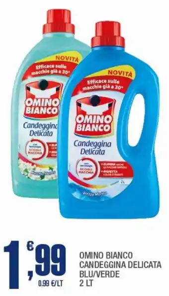 Splendidi e Splendenti Omino bianco candeggina delicata blu/verde offerta