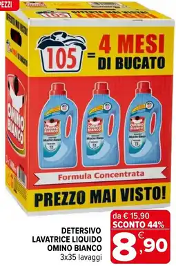 Iperal Detersivo lavatrice liquido OMINO BIANCO offerta