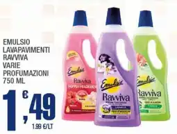 Splendidi e Splendenti Emulsio lavapavimenti ravviva offerta