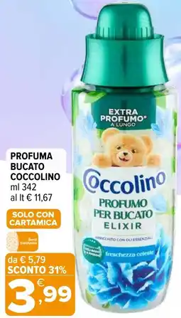 Iperal Profuma bucato COCCOLINO offerta