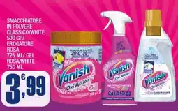 Splendidi e Splendenti Smacchiatore in polvere classico/white / erogatore rosa/gel rosa/white offerta