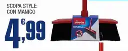 Splendidi e Splendenti Vileda scopa style con manico offerta