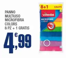 Splendidi e Splendenti Panno multiuso microfibra colors offerta