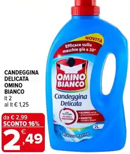 Iperal Candeggina delicata OMINO BIANCO offerta