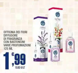Splendidi e Splendenti Officina dei fiori diffusore di fragranza con bastoncini offerta