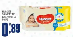 Splendidi e Splendenti Huggies salviettine baby unistar offerta