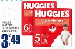 Splendidi e Splendenti Huggies pannolini ultra comfort offerta