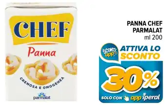 Iperal Panna chef PARMALAT offerta