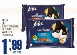 Splendidi e Splendenti Felix le ghiottonerie per gatto offerta