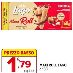 Iperal Maxi roll LAGO offerta