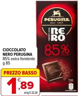 Iperal Cioccolato nero PERUGINA offerta