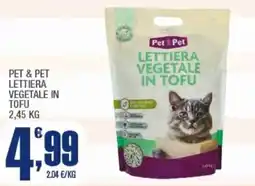 Splendidi e Splendenti Pet & pet lettiera vegetale in tofu offerta