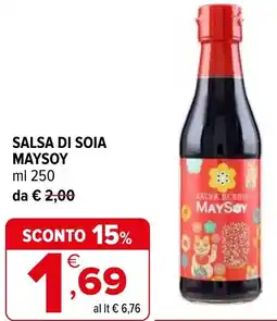 Iperal Salsa di soia MAYSOY offerta