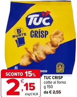 Iperal Tuc crisp offerta