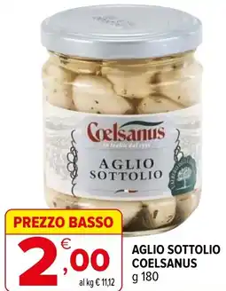 Iperal Aglio sottolio COELSANUS offerta