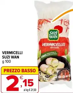 Iperal Vermicelli SUZI WAN offerta
