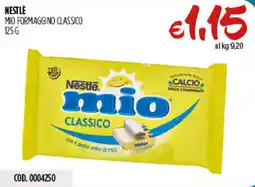 Carico Cash & Carry Nestle mio formaggino classico offerta
