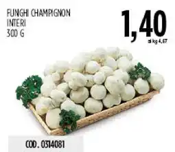 Carico Cash & Carry Funghi champignon interi offerta