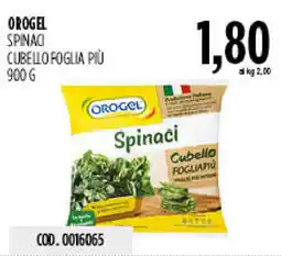 Carico Cash & Carry Orogel spinaci cubello foglia più offerta