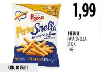 Carico Cash & Carry Pizzoli pata snella stick offerta