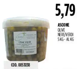 Carico Cash & Carry Ascione olive nere/verdi offerta