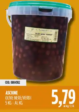 Carico Cash & Carry Ascione olive nere/verdi offerta