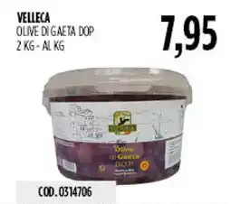 Carico Cash & Carry Velleca olive di gaeta dop offerta