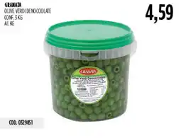 Carico Cash & Carry Granata olive verdi de nocciolate offerta