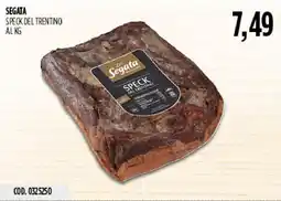 Carico Cash & Carry Segata speck del trentino offerta